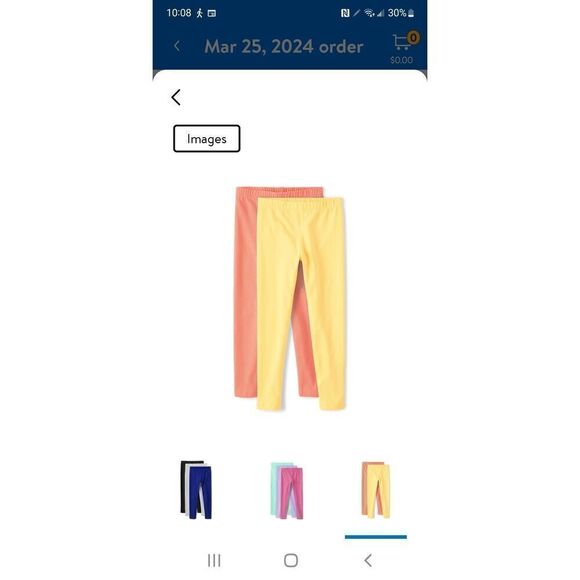 NEW IN PACKAGE CHILDRENS PLACE 8 PACK LEGGINGS - Picture 5 of 7